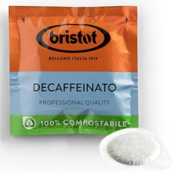 Bristot Decaf Espresso Pods  ESE Pods ( 150 Pods )