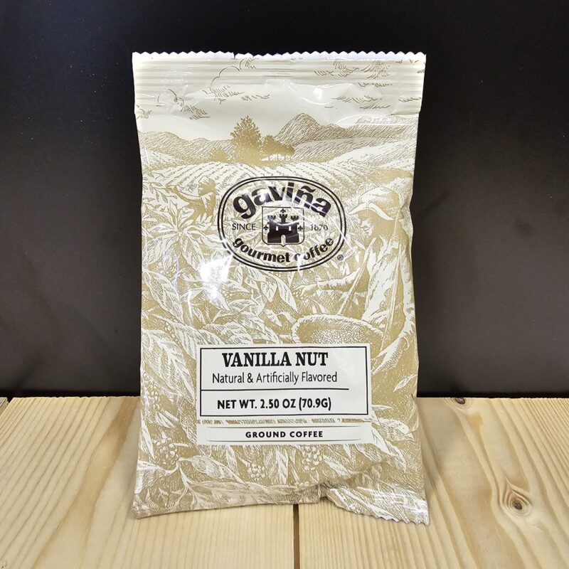 Gavina Vanilla Nut Ground Coffee  ( 42 x 2.5 Oz. )