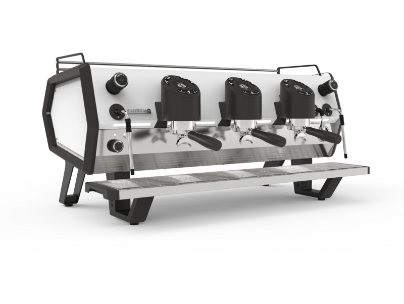 Sanremo D8 PRO Black/White 3Group – Commercial 3-Group Espresso Machine for Barista Efficiency