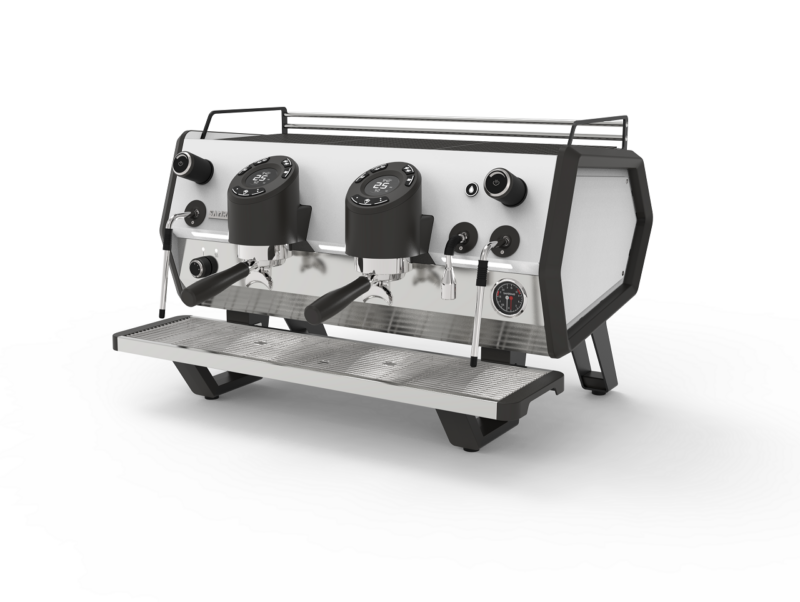 Sanremo D8 PRO Black/White 2Group – Pro-Grade 2-Group Espresso Machine with Advanced Features