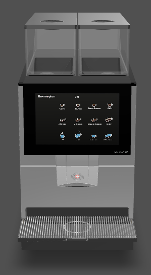 Thermoplan Black&White4 CT – Espresso & Tea Machine with Dual Grinders