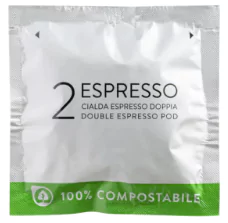 Bristot Double Espresso Pods  ( 14 Gr. ) ( 85 Pods )
