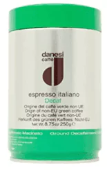 Danesi Decaf Espresso Tins (12x8.8oz.)