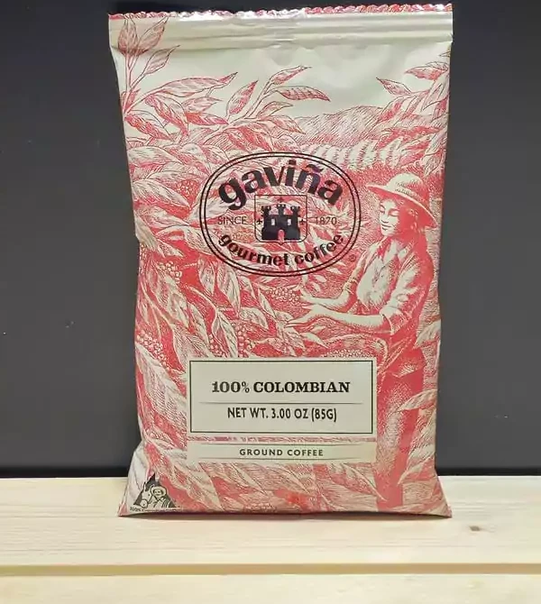 Gavina Colombian Regular Ground Coffee  ( 42 x 3 Oz. )