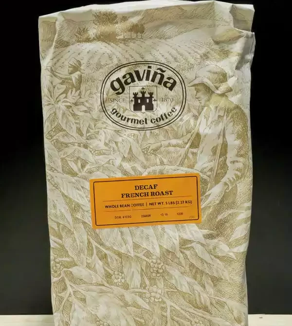 Gavina French Roast Decaf Ground Coffee  ( 42 x 2 Oz. )