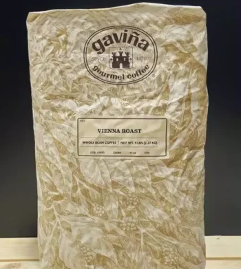 Gavina Vienna Roast Whole Bean Coffee  ( 5 Lb. )