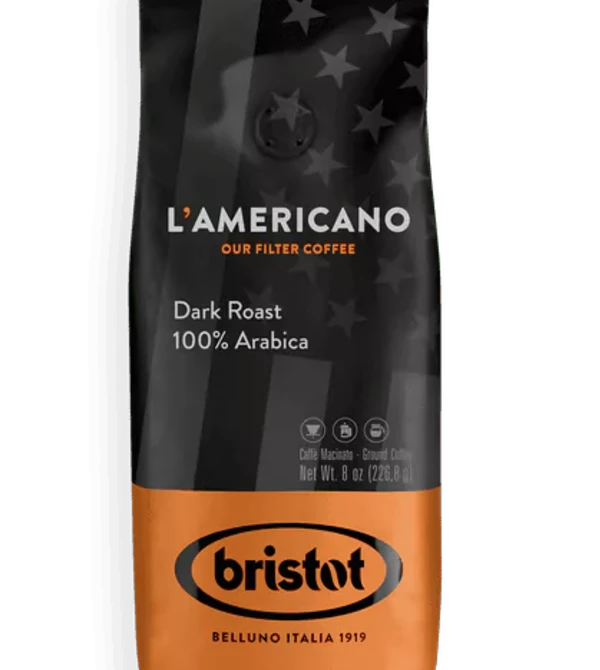 Bristot L'Americano Dark Roast  ( 6 x 1 Kg. )