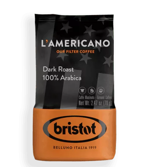 Bristot L'Americano Dark Roast Coffee  ( 16 x 8 Oz. )